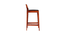 asher Bar Stool. (HONEY Finish) by Urban Ladder - Rear View Design 1 - 919268