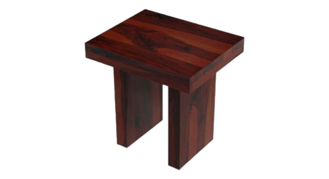 danta Bedside Table. (Mahogany Finish) by Urban Ladder - Cross View Design 1 - 919276
