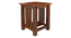 heron Bedside Table. (Teak Finish) by Urban Ladder - Cross View Design 1 - 919282