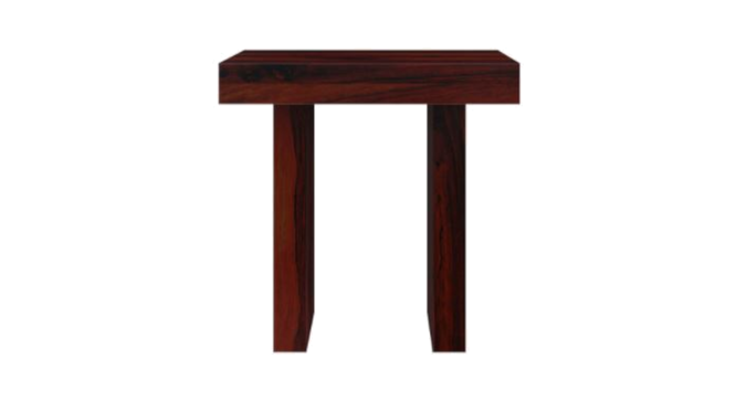 danta Bedside Table. (Mahogany Finish) by Urban Ladder - Front View Design 1 - 919286
