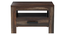 cayman Bedside Table. (Walnut Finish) by Urban Ladder - Rear View Design 1 - 919294