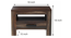 cayman Bedside Table. (Walnut Finish) by Urban Ladder - Design 1 Close View - 919310