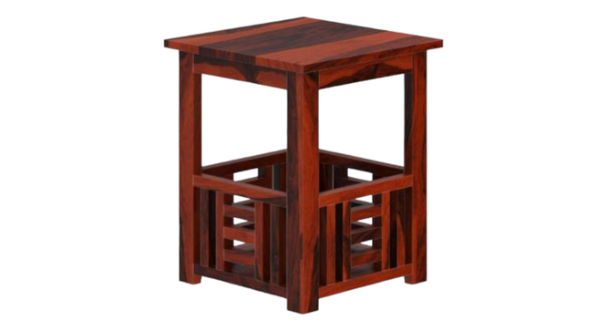 java Bedside Table. (HONEY Finish) by Urban Ladder - Cross View Design 1 - 919311