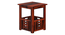 java Bedside Table. (HONEY Finish) by Urban Ladder - Cross View Design 1 - 919311