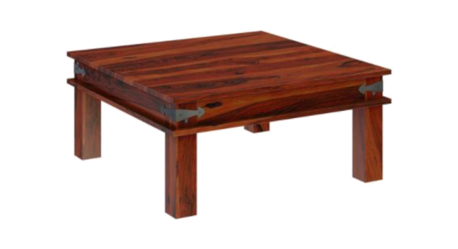 hevea Coffee Table. (Teak Finish) by Urban Ladder - Cross View Design 1 - 919315