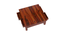 java Coffee Table. (Teak Finish) by Urban Ladder - Cross View Design 1 - 919316
