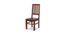 asher Dining Chair. (Teak Finish) by Urban Ladder - Cross View Design 1 - 919329