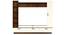 Fenily Engineering Wood TV Entertainment Unit (60 Inch Size, Brown Maple and Beige Finish) by Urban Ladder - - 919393