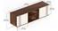 Harmond Engineering Wood Floor StandingTV Entertainment (55 Inch Size, Brown Maple and White Finish) by Urban Ladder - - 
