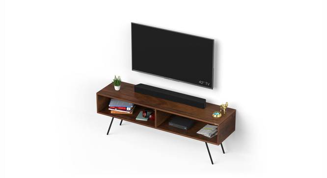 Averyl Engineering Wood TV Entertainment Unit (Brown Maple Finish, 55 Inch Size) by Urban Ladder - - 