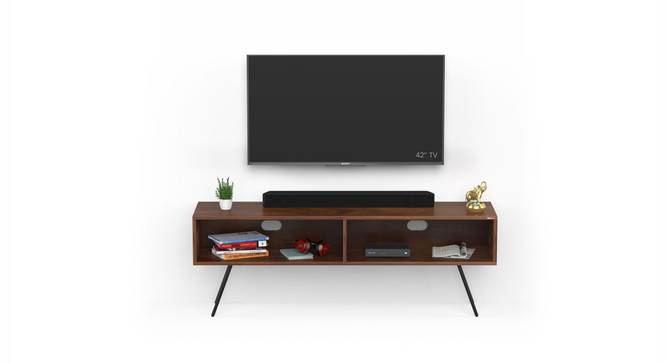 Averyl Engineering Wood TV Entertainment Unit (Brown Maple Finish, 55 Inch Size) by Urban Ladder - - 