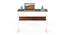Corbyn Solo Engineered Wood Study Table (Brown Maple and White Finish) by Urban Ladder - - 