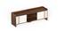 Charley Engineering Wood Floor Standing TV (50 Inch Size, Brown Maple and White Finish) by Urban Ladder - - 