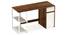 Corbyn Engineered Wood Study Table (Brown Maple and White Finish) by Urban Ladder - - 