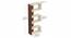 Novebuk Engineered Wood Bookshelf (Brown Maple and Beige Finish) by Urban Ladder - - 