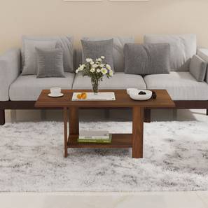 bluewud Osnale Rectangular Rectangular Engineered Wood Coffee Table in Brown Map...-picture-19
