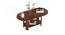 Osnale Engineered Wood Oval Shape Coffee Table (Brown Maple Finish) by Urban Ladder - - 