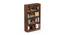 Alex Engineered Wood Bookshelf with 4 Shelves (Brown Maple Finish) by Urban Ladder - - 