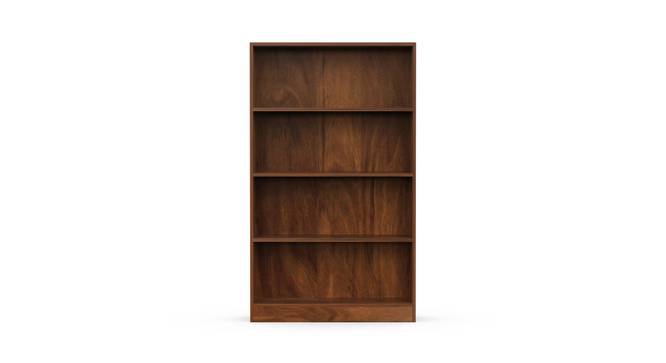 Alex Engineered Wood Bookshelf with 4 Shelves (Brown Maple Finish) by Urban Ladder - - 