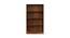 Alex Engineered Wood Bookshelf with 4 Shelves (Brown Maple Finish) by Urban Ladder - - 