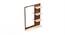 Rico Mini Engineered Wood Wall Mount Dressing Table (Brown Maple and Beige Finish) by Urban Ladder - - 