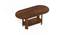 Osnale Engineered Wood Oval Shape Coffee Table (Brown Maple Finish) by Urban Ladder - - 