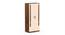 Andrie Engineered Wood Wardrobe two door (Two Door, Without Mirror, Brown Maple and Beige Finish) by Urban Ladder - - 919708