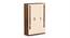 Andrie Engineered Wood Wardrobe three door (Three Door, Without Mirror, Brown Maple and Beige Finish) by Urban Ladder - - 