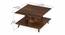Sydney Engineered Wood Sqaure Shape Coffee Table (Brown Maple Finish) by Urban Ladder - - 