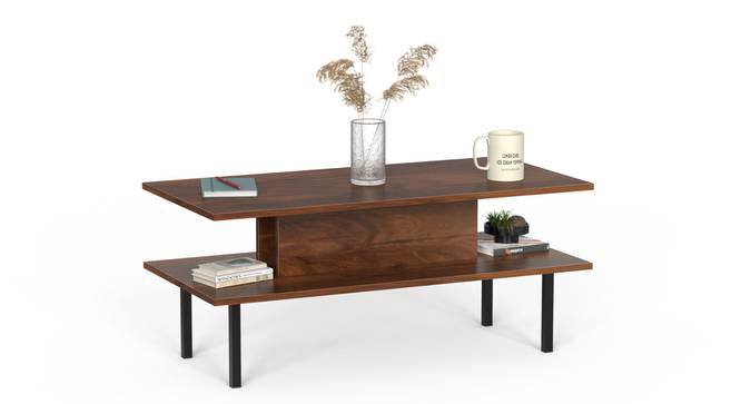 Eatame Engineered Wood Coffee Table (Brown Maple Finish) by Urban Ladder - - 