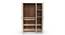 Andrie Engineered Wood Wardrobe three door (Three Door, Without Mirror, Brown Maple and Beige Finish) by Urban Ladder - - 