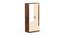 Andrie Engineered Wood Wardrobe two door (Two Door, With Mirror, Brown Maple and Beige Finish) by Urban Ladder - - 