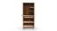 Andrie Engineered Wood Wardrobe two door (Two Door, With Mirror, Brown Maple and Beige Finish) by Urban Ladder - - 