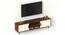 Wilbrome Engineering Wood Floor Standing TV (Brown Maple and White Finish, 75 Inch Size) by Urban Ladder - - 