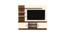 Rowlet Large Engineering Wood Floor Standing (55 Inch Size, Brown Maple and Beige Finish) by Urban Ladder - - 