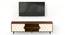Wilbrome Engineering Wood Floor Standing TV (Brown Maple and White Finish, 75 Inch Size) by Urban Ladder - - 