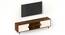 Wilbrome Engineering Wood Floor Standing TV (Brown Maple and White Finish, 75 Inch Size) by Urban Ladder - - 