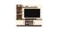Rowlet Large Engineering Wood Floor Standing (55 Inch Size, Brown Maple and Beige Finish) by Urban Ladder - - 