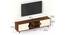 Wilbrome Engineering Wood Floor Standing TV (Brown Maple and White Finish, 75 Inch Size) by Urban Ladder - - 