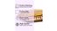 Acrylic Striped Cushion Cover with Lace Set of 2 (16 X 16 Inches) (Yellow) by Urban Ladder - - 