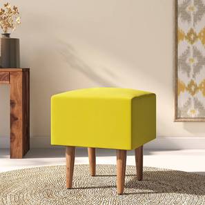 Ottomans Design Aria Stools (Teak Finish)