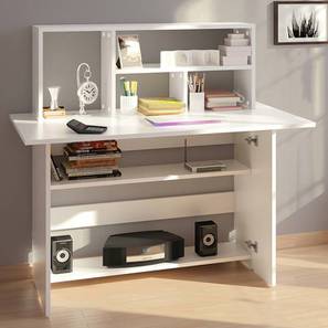 Sale In Sawaimadhopur Design Anton Engineered Wood Study Table in White Finish