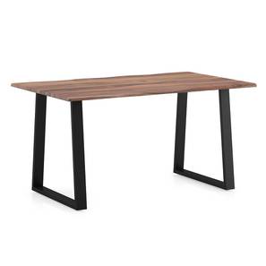 Dining Tables Under 10 To 25 Design Aquila Live Edge Solid Wood 6 Seater Dining Table in Teak Finish (Teak Finish)