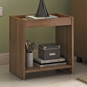 Side Table Ew Design Ally Engineered Wood Side Table in Classic Walnut