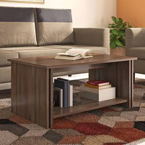 Std Coffee Table 5k Ew Top Design Adele Rectangular Engineered Wood Coffee Table in Classic Walnut