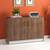 Alex 12 pair shoe cabinet classic walnut lp
