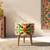 Bloom side table finish   teak   fabric  antonette fabric kh 002 lp