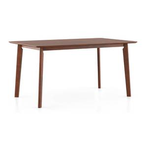 Dining Table Under 10k Design Augusta 6 Seater Dining Table in Dark Walnut Finish