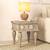 Azul  side table brushed bali oak lp