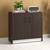 Alex shoe cabinet dark wenge finish 9 pair configuration new  lp